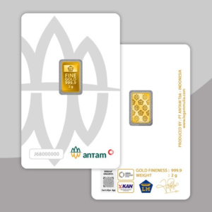 Emas ANTAM Logam Mulia Certicard - 2 Gram
