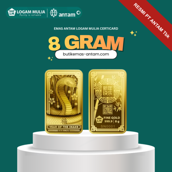 8 Imlek Year of The Snake - 8 Gram