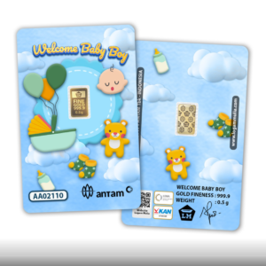 Welcome Baby Boy - 0.5 Gram