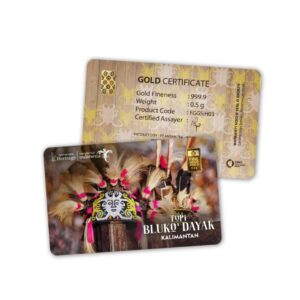 Indonesian Heritage Topi Bluko' Dayak - 0.5 Gram