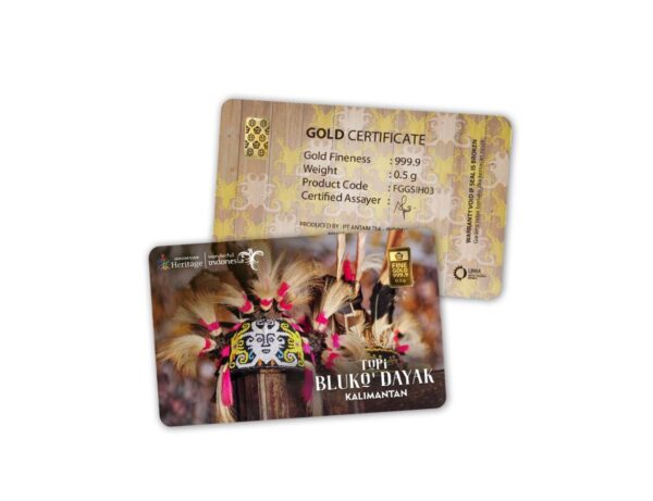 Indonesian Heritage Topi Bluko' Dayak - 0.5 Gram