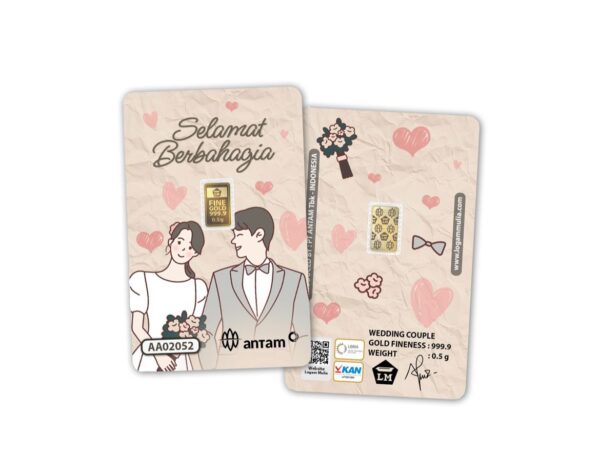 Wedding Couple - 0.5 Gram